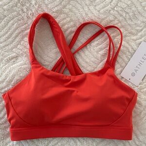 Athleta Vibrant Red Sports Bra